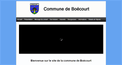 Desktop Screenshot of boecourt.ch